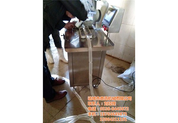 梅州腊肠自动扎线机